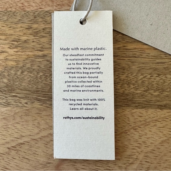 ❌ 🆕 Rothy’s The Universal Pouch - Iron Herringbone - Picture 7 of 16